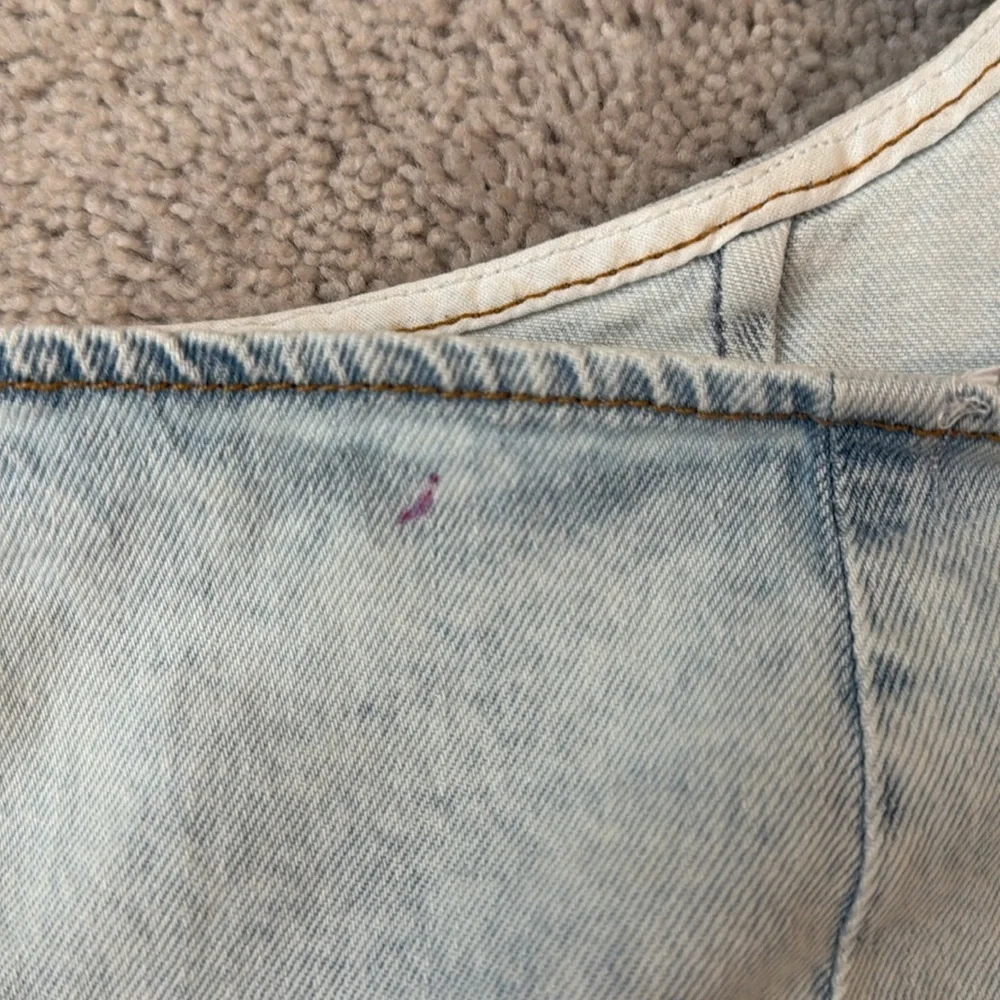WeWoreWhat Cut-Out Denim Mini Skirt | Size Medium - Picture 9 of 9
